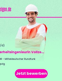 Sicherheitsingenieurin (m/w/d) Vollzeit / Teilzeit - Leipzig