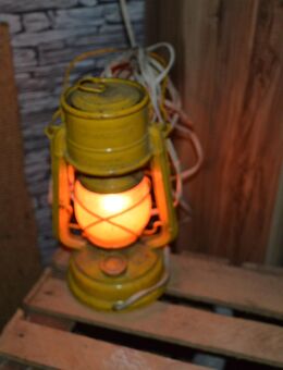 5 alte Baustellen Lampen aus einer Nachlass Auflösung sehr günstig abzugeben - Wetter (Ruhr)