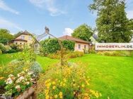 IMMOBERLIN.DE - Entzückender Bungalow mit Gartenidylle & Wintergarten im Berliner Speckgürtel - Blankenfelde-Mahlow