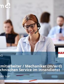 Werkstattmitarbeiter / Mechaniker (m/w/d) für den technischen Service im Innendienst - Landau (Isar)