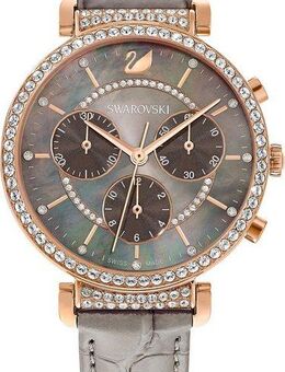 Swarovski Chronograph PASSAGE CHRONO 5580348, Armbanduhr, Quarzuhr, Damenuhr, Swarovski-Kristalle, Swiss Made