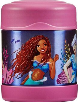 THERMOS Thermobehälter FUNTAINER FOOD JAR DISNEY, Thermobehälter für Essen, spülmaschinenfest, Edelstahl, Kunststoff, Silikon, (1-tlg), 0,3l, 7h heiß & 7h kalt, dicht & auslaufsicher