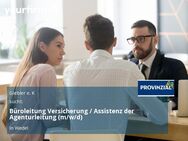 Büroleitung Versicherung / Assistenz der Agenturleitung (m/w/d) - Wedel