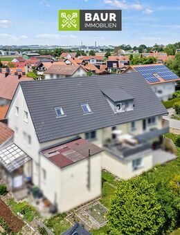 360°| Sofort bezugsfreie 3-Zimmer-Dachgeschosswohnung mit Garage und Stellplatz nahe Bad Wurzach! - Bad Wurzach