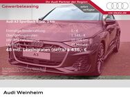 Audi A3, Sportback S line 35 TFSI, Jahr 2022 - Weinheim