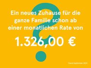 *KfW40* Vom Familienunternehmen für Familien: 145 m² Familienglück in Leipzig Burghausen - Leipzig