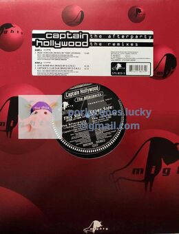 Captain Hollywood – The Afterparty (The Remixes) 1996 12" Vinyl Euro House - München Bogenhausen