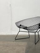 Mid Century Space Age Knoll Bertoia Large Diamond Chair 60er 70er in 22303