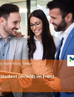 Kfm. Werkstudent (m/w/d) im Front Office - Gelnhausen