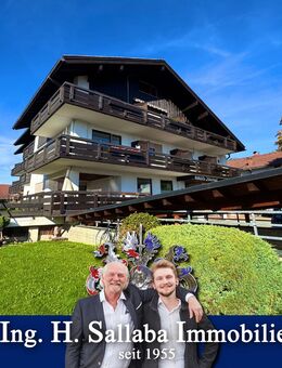 Eine kleine Wohnidylle inmitten des Alltagstrubels - Sonthofen