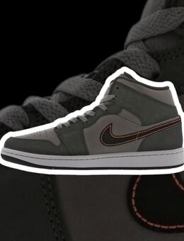 Nike Air Jordan 1 MID SE Night Stadium Black Größe 40 - Wiehl