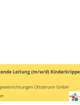 Stellvertretende Leitung (m/w/d) Kinderkrippe - Ottobrunn