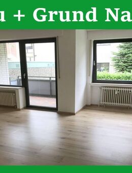 Erdgeschoss-Singlewohnung mit Balkon im Zentrum. Einbauküche möglich! - Bad Rothenfelde