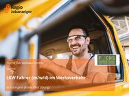 LKW Fahrer (m/w/d) im Werksverkehr - Eisingen (Bayern)