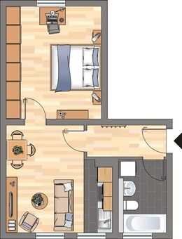 1-Zimmer-Wohnung in Dortmund - Dortmund