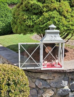 Holz/Metalllaterne - Wülfrath