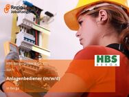 Anlagenbediener (m/w/d) - Berga