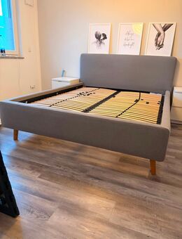 Bett 1,60 x 2m inkl Lattenroste zu verkaufen - Alsdorf (Nordrhein-Westfalen)