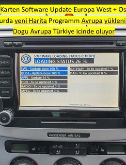 VW RNS 510 /VW-Seat-Skoda Navi Karten Software Installation Europa / Radar Warner Anzeige möglich - Duisburg