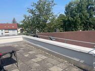 1 Zi. „Miniatur-Penthousewohnung“ mit großer Dachterrasse und Balkon - Konstanz