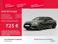 Audi A5, Coupé 45 TFSI quattro S line competition Assistenzpaket Fahren compedition edition Interieur S line lüftung, Jahr 2024 - München