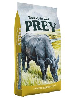 2 + 1 gratis! 3 x 6,8 kg Taste of the Wild Prey Feline - Angus-Rind