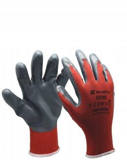 10x WÜRTH WURTH RED LINE SCHUTZHANDSCHUHE ROT Gr. 10 0899403110 - Wuppertal