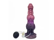 Eruptive Passion Dildo – Der ejakulierende Riese, 21 cm, mit integrierter Pumpe für realistisches Erlebnis - Essen