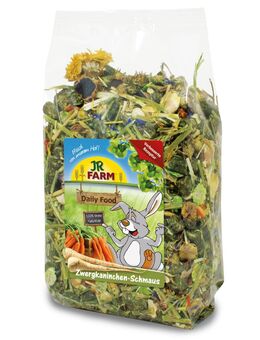 JR Farm Zwergkaninchen-Schmaus - 2 x 2,5 kg