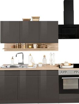 KOCHSTATION Küchenzeile KS-Virginia, Breite 210 cm, mit oder ohne E-Geräte