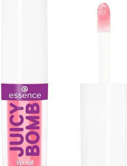 Essence Lipgloss JUICY BOMB PARTY lip oil, 4-tlg., Pflegende Ölformel, nicht-klebendes, glänzendes Finish, Mangoduft.