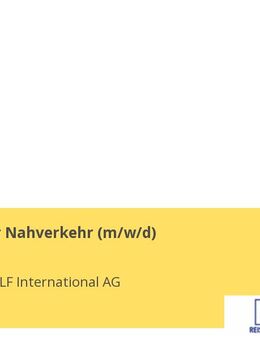 LKW Fahrer Nahverkehr (m/w/d) - Glinde