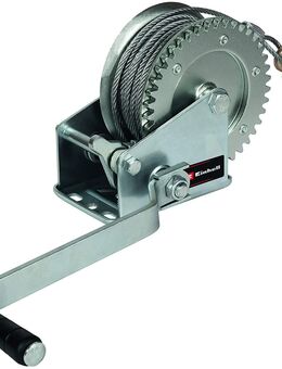 Einhell Handseilwinde TC-WI 800 (max. Tragkraft 800 kg, 20 Meter langes drallfreies Drahtseil, Rücklaufsperre, Softgrip inkl. Sicherheitslasthaken mit Sicherungsklappe) - Wuppertal