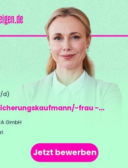 Versicherungskaufmann/-frau (m/w/d) - Schaden/Unfall/KFZ (SHUK) - Verl