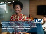 Online Marketing-Redakteur (w/m/d) Content Creation und PR - Personalmarketing - Karben