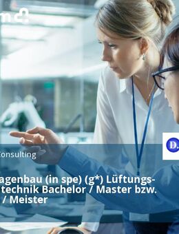 Leiter Anlagenbau (in spe) (g*) Lüftungs- und Klimatechnik Bachelor / Master bzw. Techniker / Meister - Köln