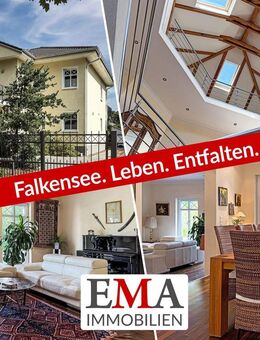 Exklusive Villa - pure Eleganz 11 Zimmer, 3 Garagen, in Seenähe - Falkensee