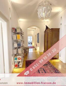 Liebhaberstück im Herzen von Trier: 260 m² große ALTBAUwohnung mit sehr hochwertiger Ausstattung, Terrasse, ruhige Innenstadtlage, Garage und Stellpla - Trier