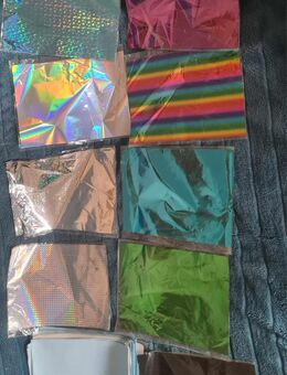 Heißprägefolie Laminator Transferfolie Hologrammfolie A4 verschiedene Farben - Leipzig