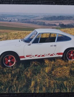 PORSCHE 911 RS Entenbürzel Postkarte neuwertig - Zwickau