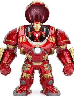 JADA Actionfigur Marvel Hulkbuster + Ironman Figur, aus Metall