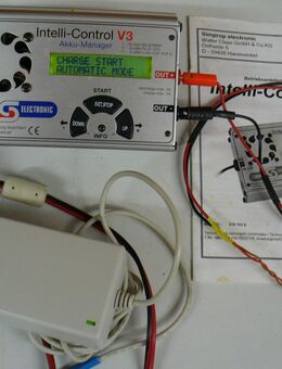 Simprop RC AKKU Manager 12V INTELLI CONTROL V3 Akkulader Ladegerät Car Flugzeug - Rheda-Wiedenbrück