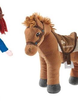 Heunec® Kuscheltier Tina & Pferd Amadeus (Set, 2-St)