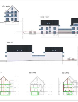 Exklusiver Projektverkauf | Baugrundstück für Neubau MFH mit 8 Wohneinheiten inkl. Baugenehmigung - Malsch (Landkreis Karlsruhe)