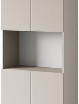 INOSIGN Aktenschrank Vera, Mehrzweckschrank mit LED-Beleuchtung Praktischer Stauraum mit flexibel einstellbaren Ablageböden