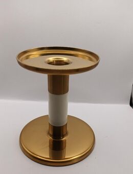 Kerzenständer Messing 11cm hoch 10cm Durchmesser Messinghochzeit - Essen
