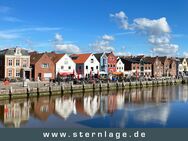 Husum: Einmalige Gelegenheit! 3 Zi.-Wohnung mit Blick auf den Binnenhafen - Husum (Schleswig-Holstein)