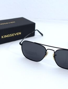 Kingseven Sonnenbrille, polarisiert, unisex, UV400, schwarz ✮NEU✮ - Dresden