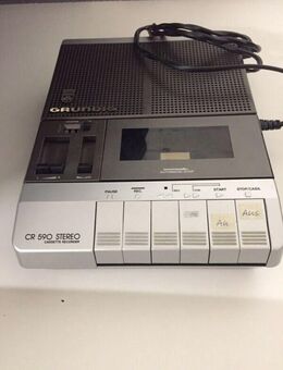 Grundig CR 590 Stereo Cassetten Recorder Oldy Automatic Stop Zählwerk Oldy für Sammler - Dübendorf