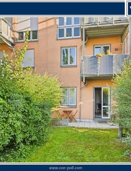 Möbliertes Apartment mit Terrasse und Garten in zentraler Lage - Gersthofen